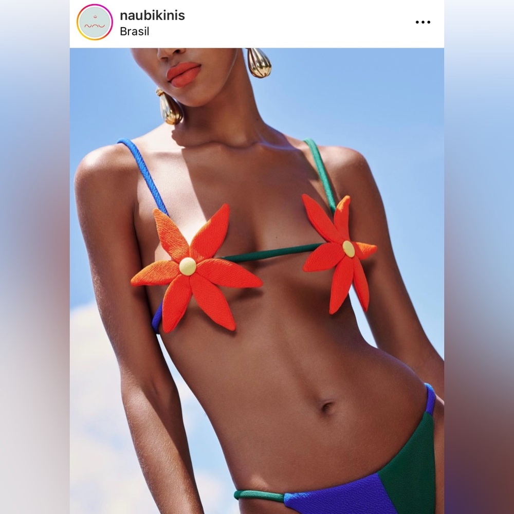 Nau Floral Carnival Brazilian Bikini